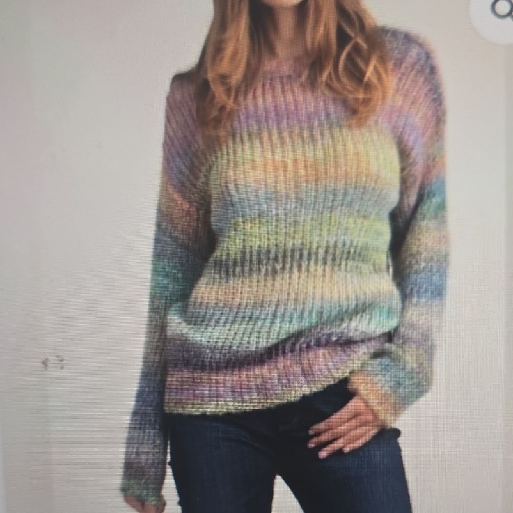 Trina Turk Multicolor Striped‎ Sweater Mohair/alpaca Blend